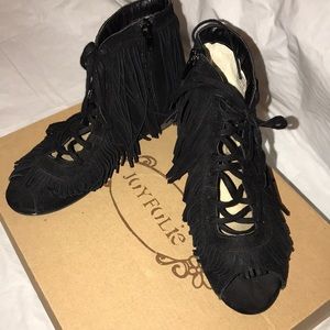 Joyfolie Black Khloe Boots